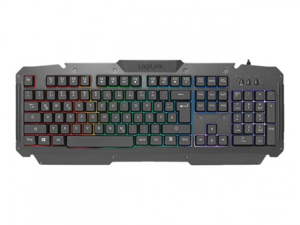 Logilink Gaming-Set aus Tastatur, Maus und Mauspad