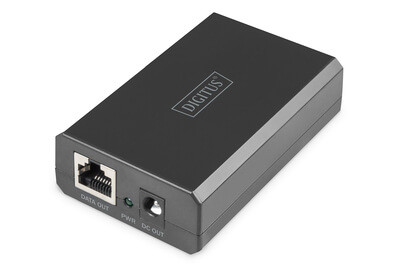 DIGITUS Gigabit PoE af,at,bt Splitter,10/100/1000 Mbps, 50W