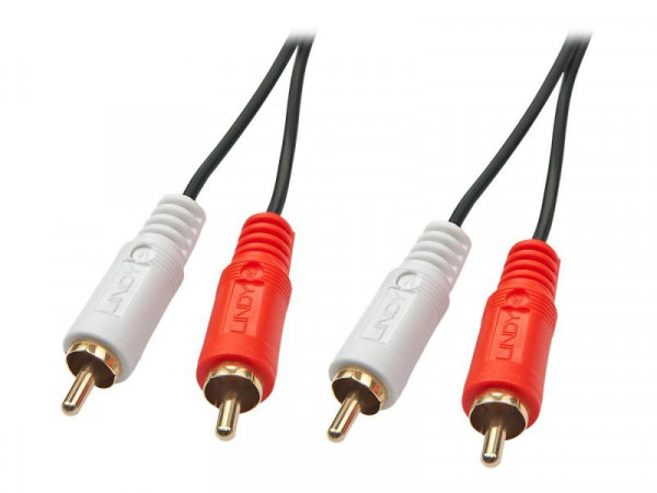 Lindy Audiokabel Stereo 2xRCA/2xRCA M/M 3m