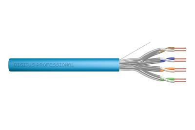 DIGITUS CAT.6A U/FTP Verlegekabel, 100m, simplex,100m,grau