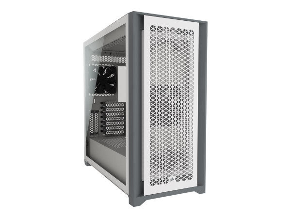 Gehäuse CORSAIR Midi 5000D AIRFLOW TG (Tempered Glass) White