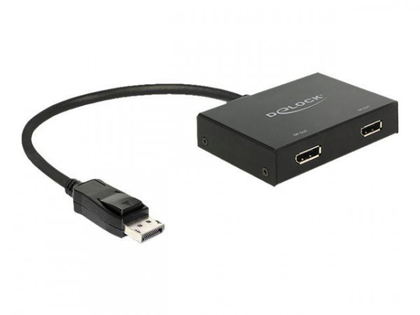 Displayport Splitter Delock 1 Eingang -> 2 Ausgänge