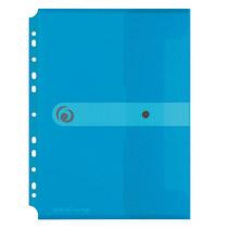 Herlitz Dokutasche A4 PP blau transp. z.Abheften 1er