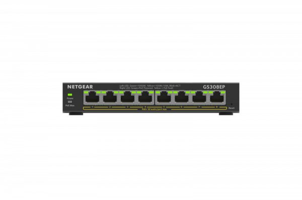 Switch NETGEAR 8x GE GS308EP-100PES