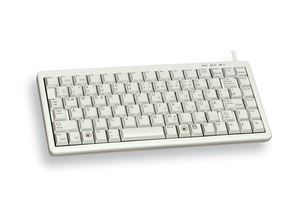 CHERRY Compact-Keyboard G84-4100 CH Layout hellgrau