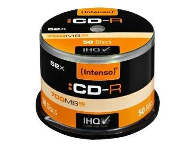 CD-R Intenso 700MB 50pcs Cake Box 52x retail