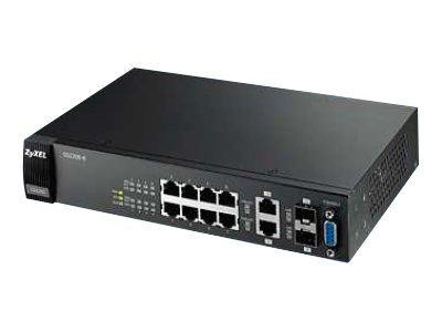 Switch ZyXEL 8x GE GS2200-8 Metall SNMP 2x