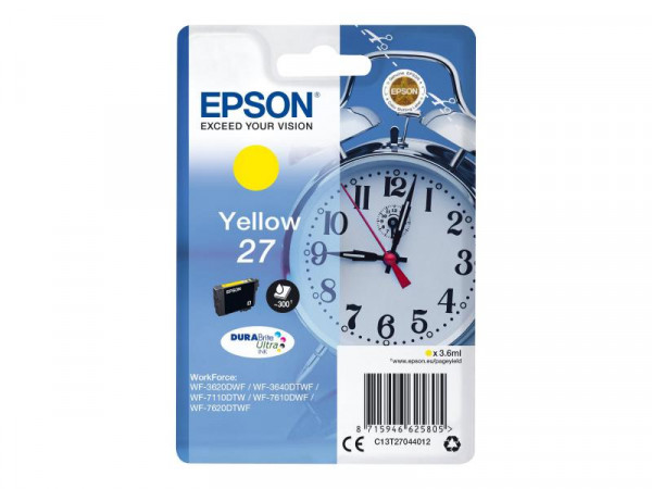 Patrone Epson 27 yellow Dura Brite Ultra 4ml