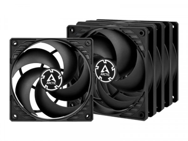 ARCTIC Lüfter P12 Max-120mm PWM regulated (Black) 5-Pack