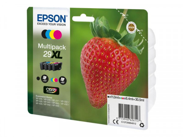 Patrone Epson 29XL ExpressionHome XP 4er-Pack black + Color