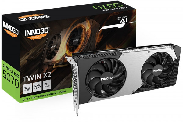 Inno3D RTX5070 TWIN X2 12GB GDDR7 HDMI 3xDP