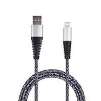 2GO USB Datenkabel - silber - 100cm für Apple 8-Pin