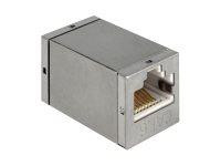 RJ45 Adapter Delock RJ45 -> RJ45 Bu/Bu Cat6 geschirmt kom