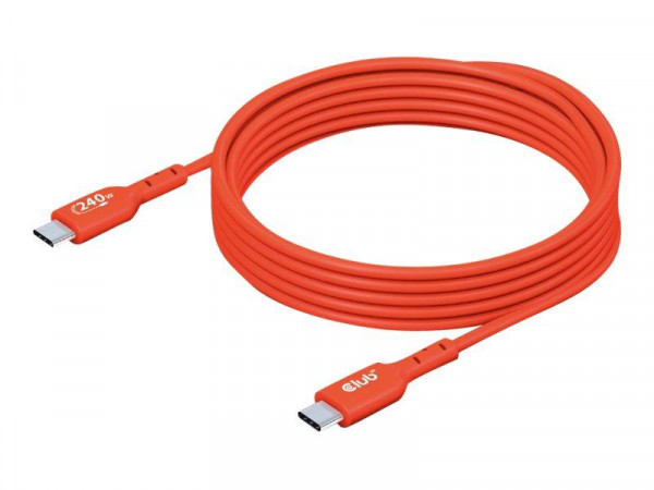 Club3D Kabel USB 2 Typ C PD 240W / 480Mb 2m