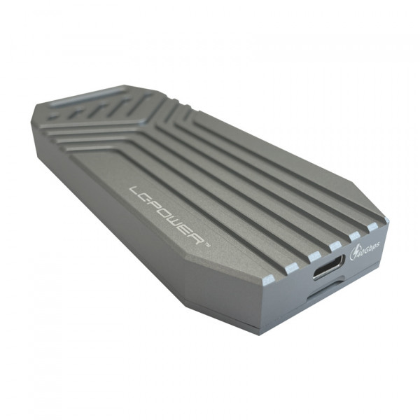 LC-Power SSD-Gehäuse für NVMe-M.2-SSD - M-Key + B+M-Key