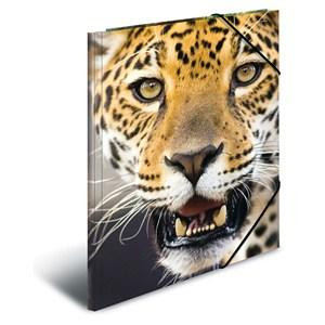 HERMA Sammelmappe A3 Leopard Polypropylen