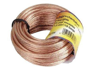 Hama Lautsprecherkabel 2 x 1,5 mm², 10 m