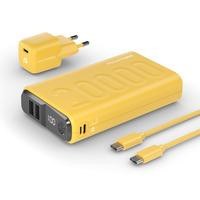 RealPower Powerbank PB-20000 Set gelb 20.000mAh