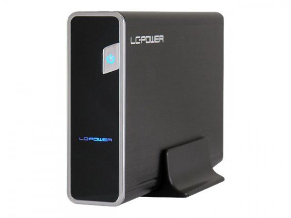 Gehäuse 8.9cm (3,5")LC-POWER SATAIII>USB3.0 LC-35U3 (B/Alu)