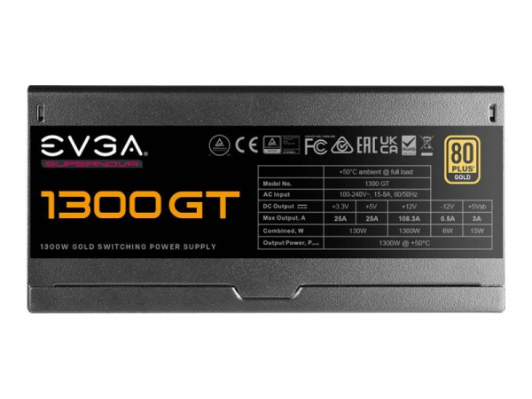 EVGA 1300W SuperNOVA 1300 GT Fully Modular (80+Gold)