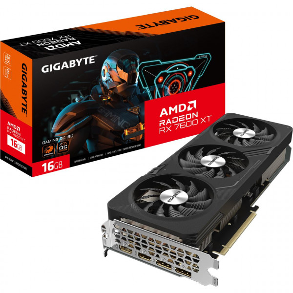 Gigabyte Radeon RX7600XT Gaming OC 16GB GDDR6 2xHDMI 2xDP