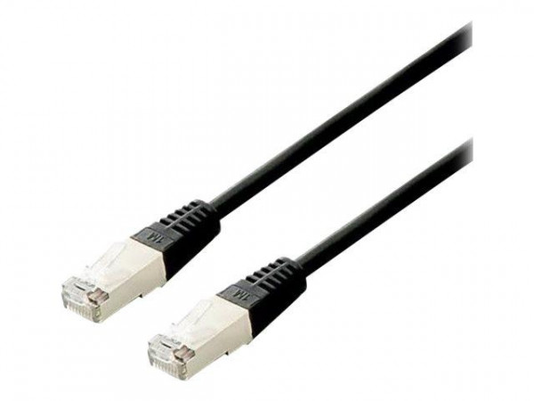 Equip Patchkabel Cat6A 10x/Box S/FTP 2xRJ45 0.25m sw LSZH