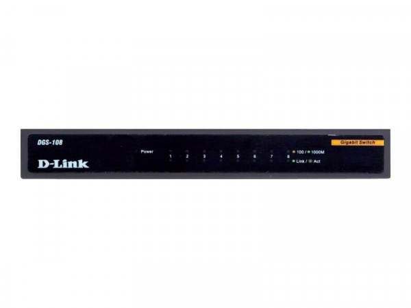 Switch D-Link DGS-108 8*GE retail
