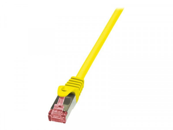 LogiLink CAT6 S/FTP Patchkabel AWG27 PIMF gelb 1,00m