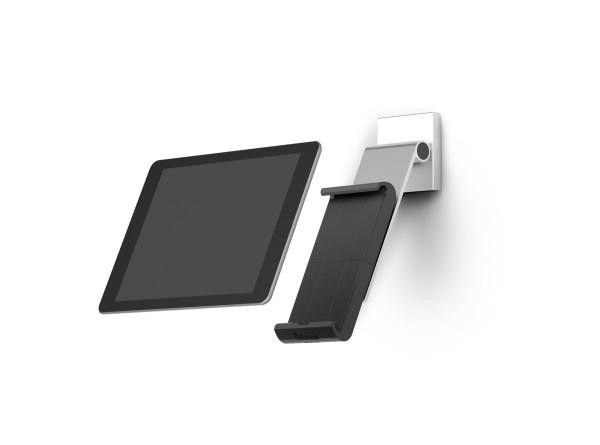 DURABLE TABLET HOLDER WALL PRO kippbar 7"-13" silber