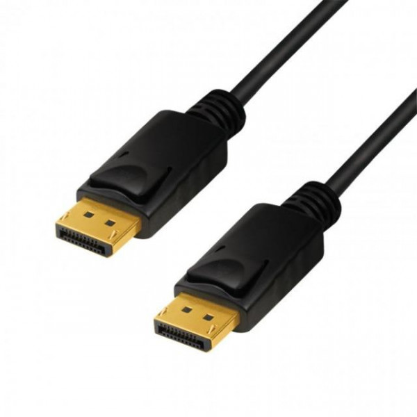 Techly DisplayPort 1.4 Anschlusskabel, St./St., 3m, schwarz