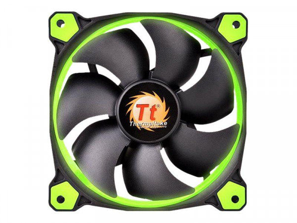 Lüfter Thermaltake 140x140x25mm Riing 14 LED Green