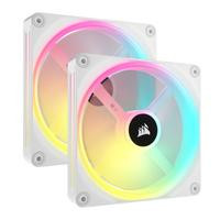 Lüfter CORSAIR 140*140*25 QX140 RGB LED Fan White Duo