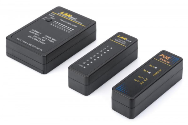 DIGITUS Netzwerk- und Kommunikationskabel Tester RJ45 & BNC