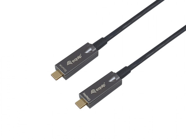 Equip Kabel USB-C3.2->C AOC PD60W 8K St/St 5.00m schwarz