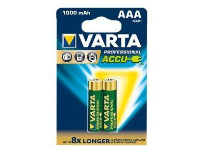 Varta Akku RECHARGE Power AAA HR03 1000mAh 2St.