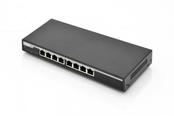 DIGITUS Switch 8Port Gigabit PoE