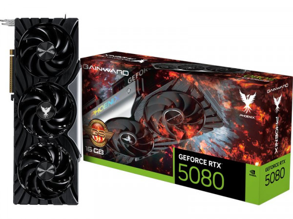 Gainward RTX5080 Phoenix GS 16GB GDDR7 HDMI 3xDP