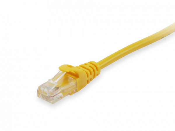Equip Patchkabel Cat6 U/UTP 2xRJ45 0.15m gelb