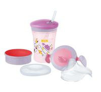 NUK Trinklernset 230ml Girl rosa
