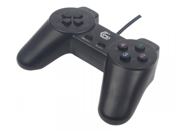 GEMBIRD Gamepad USB Gamepad 10 Tasten 4-Wege Digital Pad