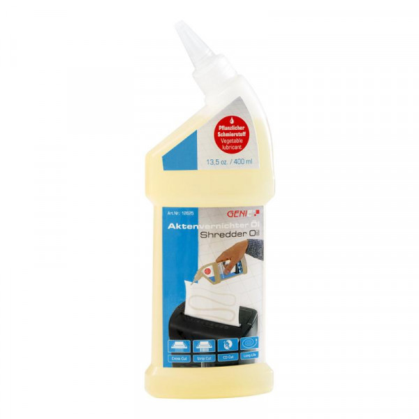 GENIE Pflege-ÖL für Aktenvernichter 400 ml