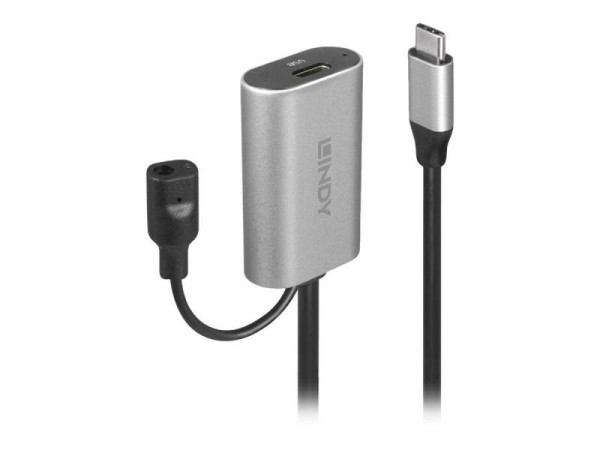 Lindy USB 3.1 Aktiv-Verlängerung Typ C/C M/F 5m