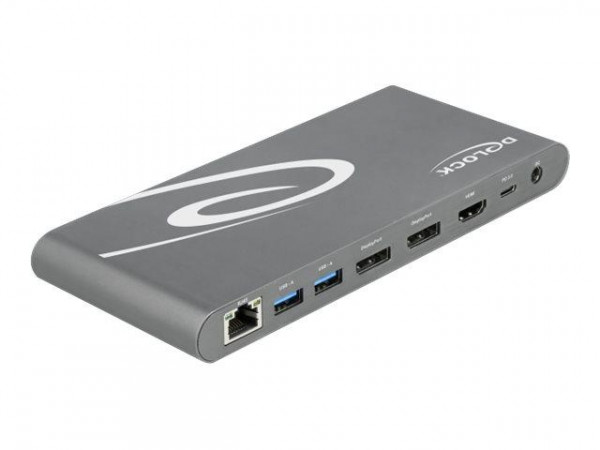 DELOCK USB Typ-C DP 1.4 Dockingstation Triple 4K Display