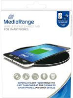 MediaRange induktive Schnellladest. f. Smartphones 15W schw
