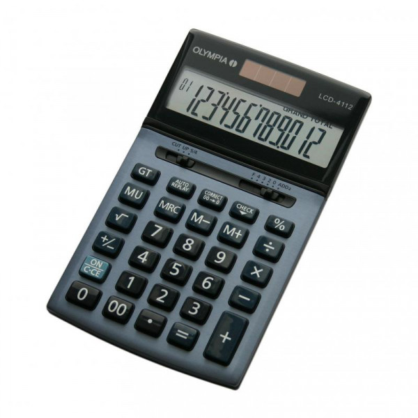 Olympia Taschenrechner LCD-4112