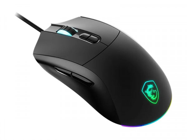 MSI Forge GM320 Gaming Maus, Black, USB