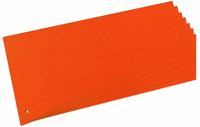 Herlitz Trennstreifen Trapez orange 100 Stück