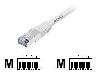 Equip Patchkabel Cat6A S/FTP 2xRJ45 10.00m weiß Cat7