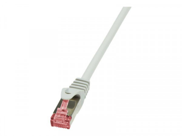 LogiLink CAT6 S/FTP Patchkabel AWG27 PIMF grau 5,00m