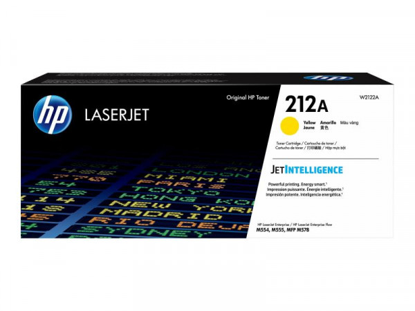 Toner HP 212A gelb W2121A 4500 Seiten